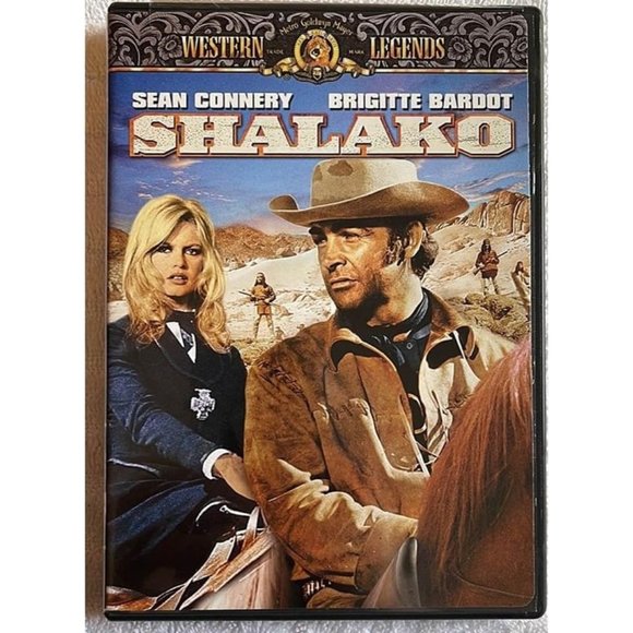Shalako (DVD, 2004) Sean Connery Brigitte Bardot Western Legends - Picture 1 of 4